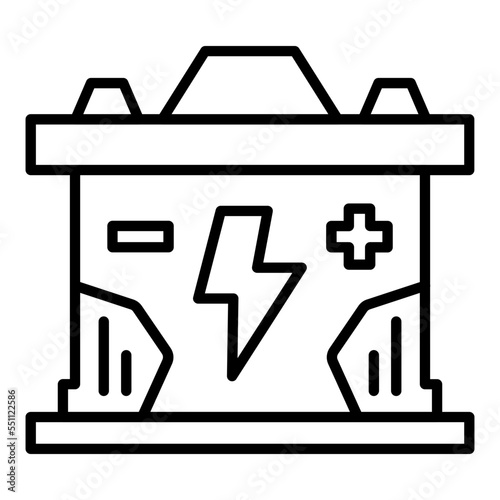 Big Battery Icon Style