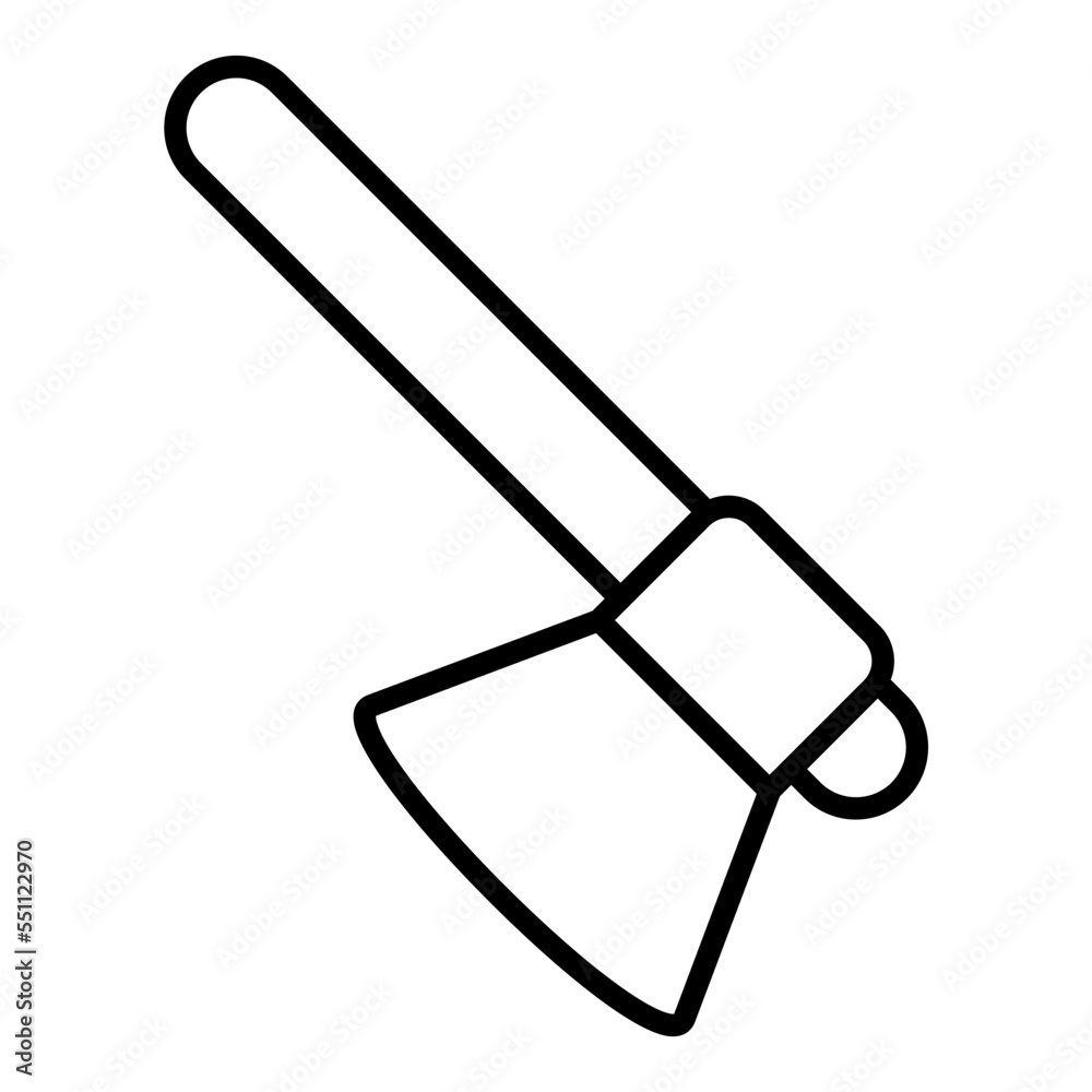 Hand Axe Icon Style Hand Axe Icon Style