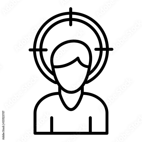 Head Hunting Icon Style