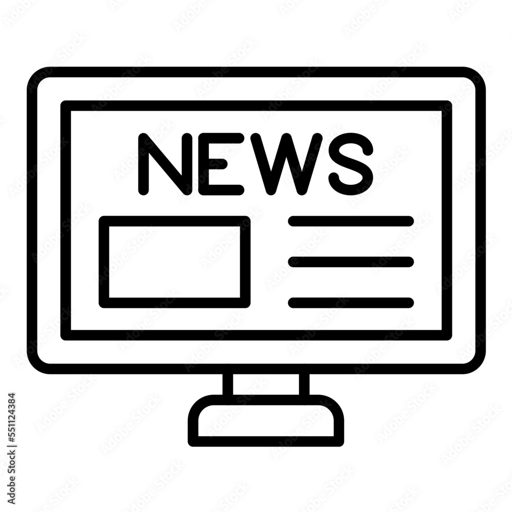Breaking News Icon Style Breaking News Icon Style