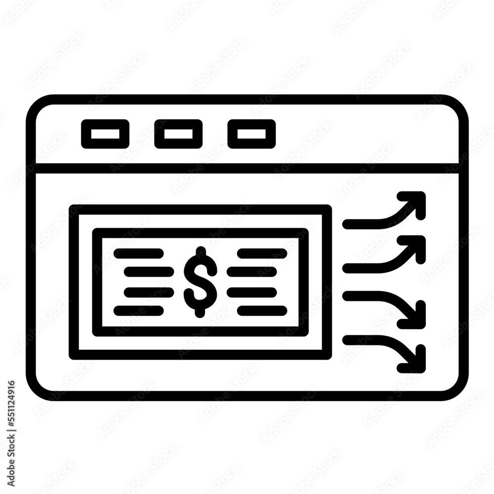 Money Transfer Portal Icon Style Money Transfer Portal Icon Style
