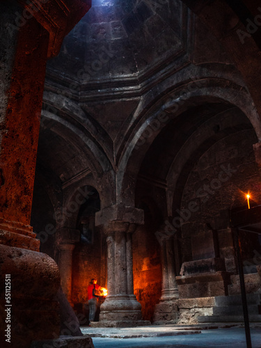 Haghartsin, an Armenian monastery of the XI -XIII century, located in the Tavush region of Armenia