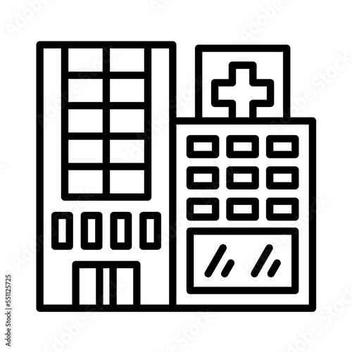 Healthcare Center Icon Style