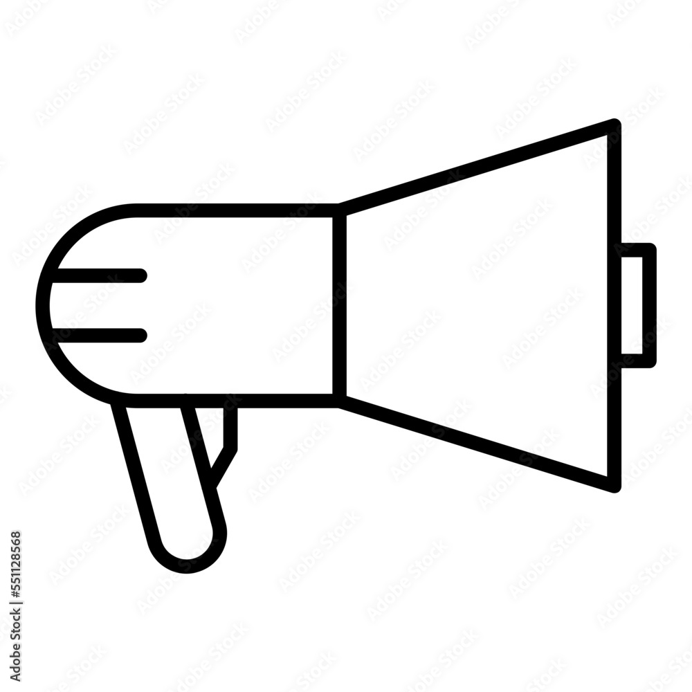 Megaphone Icon Style Megaphone Icon Style