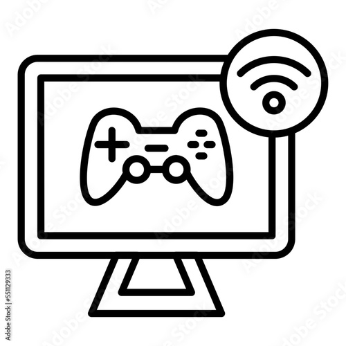 Live Gaming Icon Style