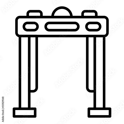 Metal Detector Icon Style