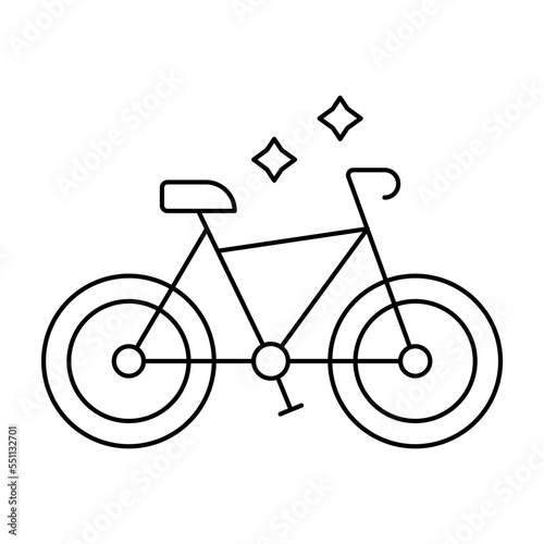 Bicycle Icon Style