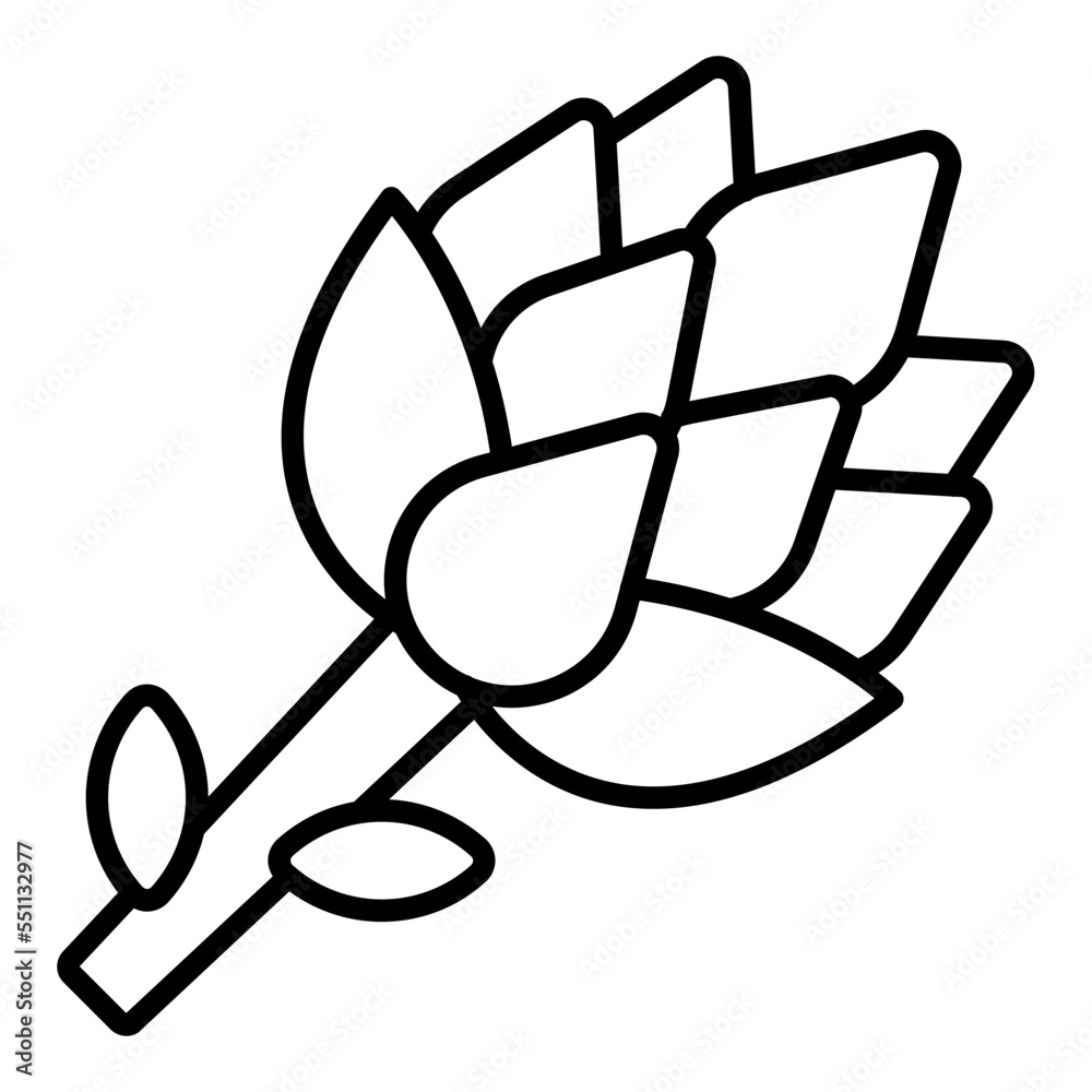 Asparagus Icon Style Asparagus Icon Style