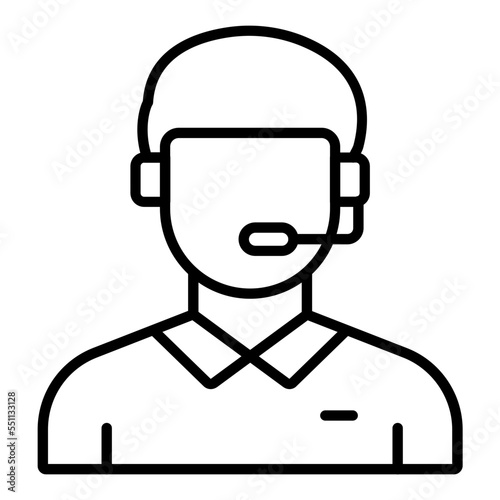 Customer Service Icon Style