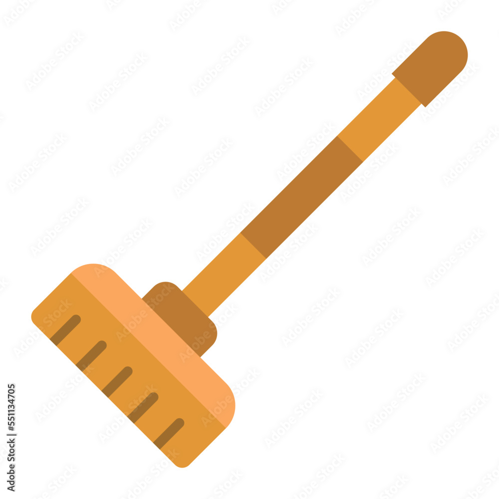 Floor Mop Flat Icon Floor Mop Flat Icon