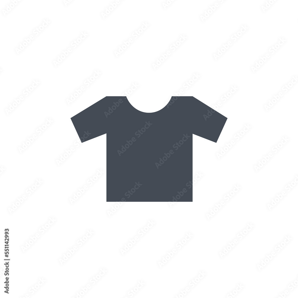 Tshirt icon vector. Shirt line icon vector isolated on white background Tshirt icon vector. Shirt line icon vector isolated on white background