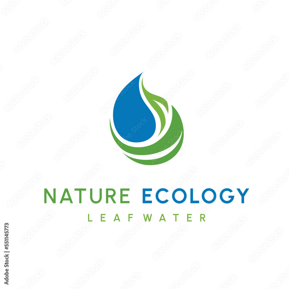 Water drop and leaf, Eco nature, spa, aquascape Logotype. Environment, natural liquid. Colorful Vector flat icon logo for business company. Corporate identity design element. Water drop and leaf, Eco nature, spa, aquascape Logotype. Environment, natural liquid. Colorful Vector flat icon logo for business company. Corporate identity design element.
