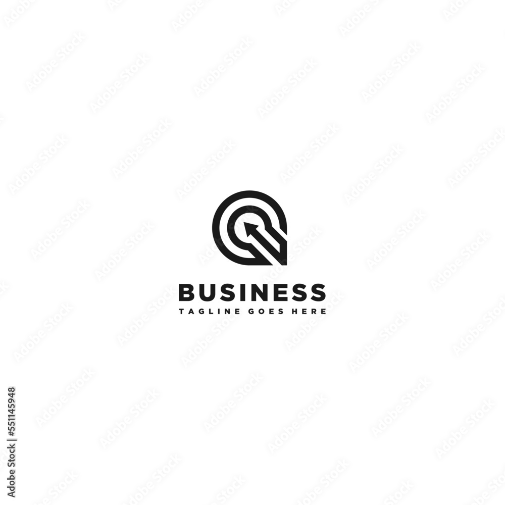 Q logo letter vector design