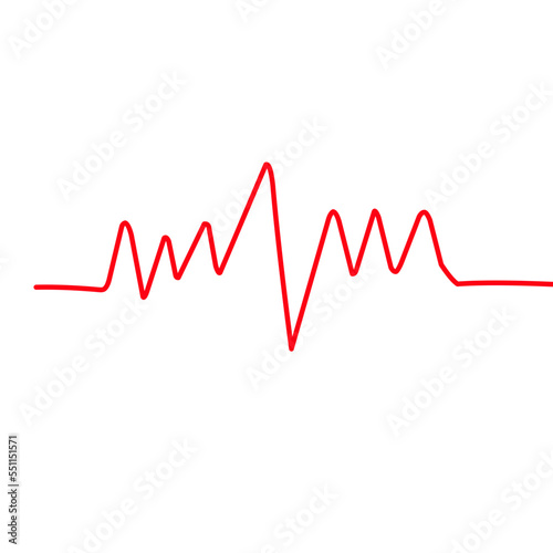 Medical heart rate vector