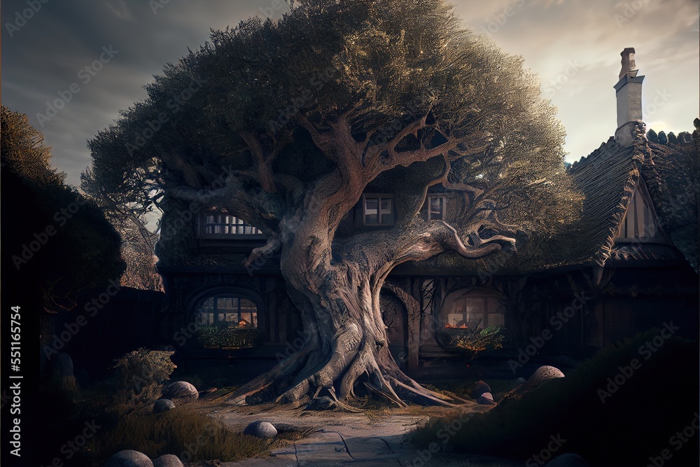 Yggdrasil from norse mythology known for being the tree of life ...