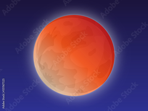 Eclipse solaire vecteur fond de soleil total. L'éclipse de lune brille dans l'espace. Cercle de la planète solaire