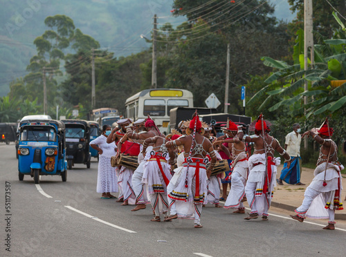 Fotografie Parade on Sri Lanka