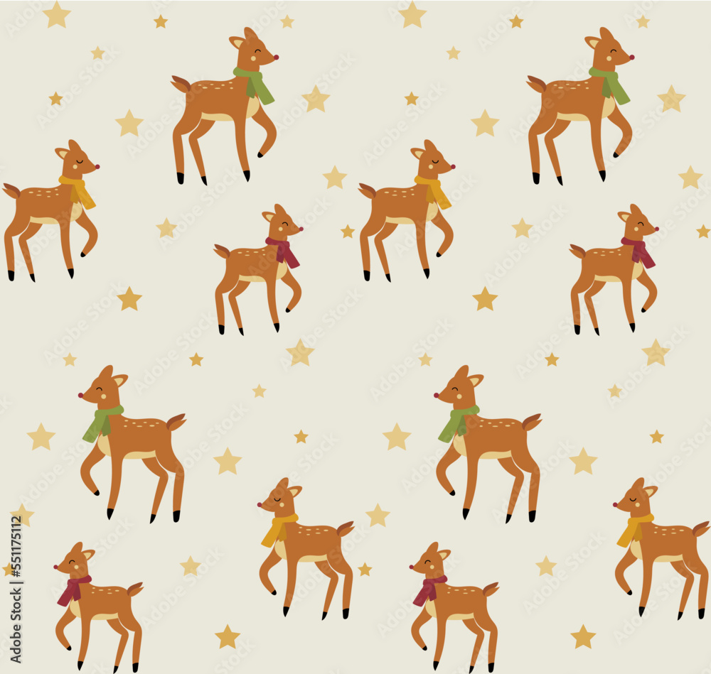 christmas reindeer pattern christmas reindeer pattern