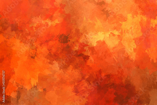Grunge artistic wallpaper with a high-contrast orange tone color scheme