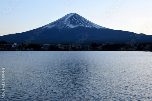 View of Mt. Fuji - Japanese sacred mountain, Yamanashi Prefecture