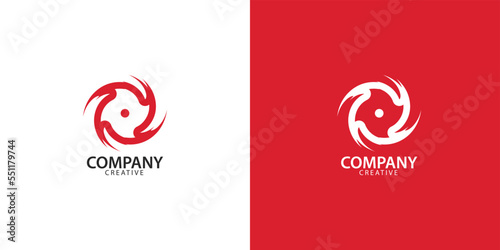 creative business logo minimalist template