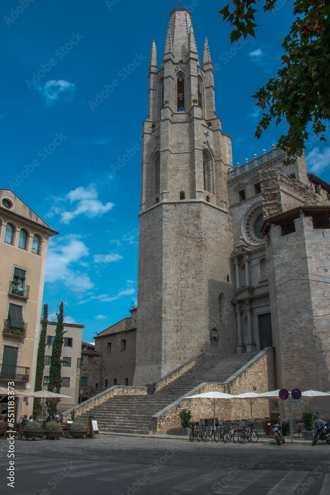 Church of Saint Philip in the city of Girona.  Catalonia