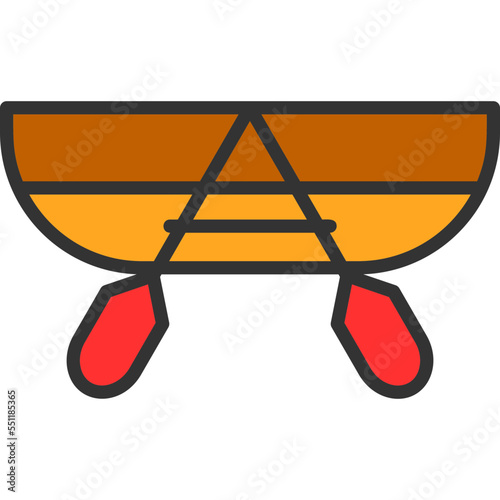 Canoeing Icon
