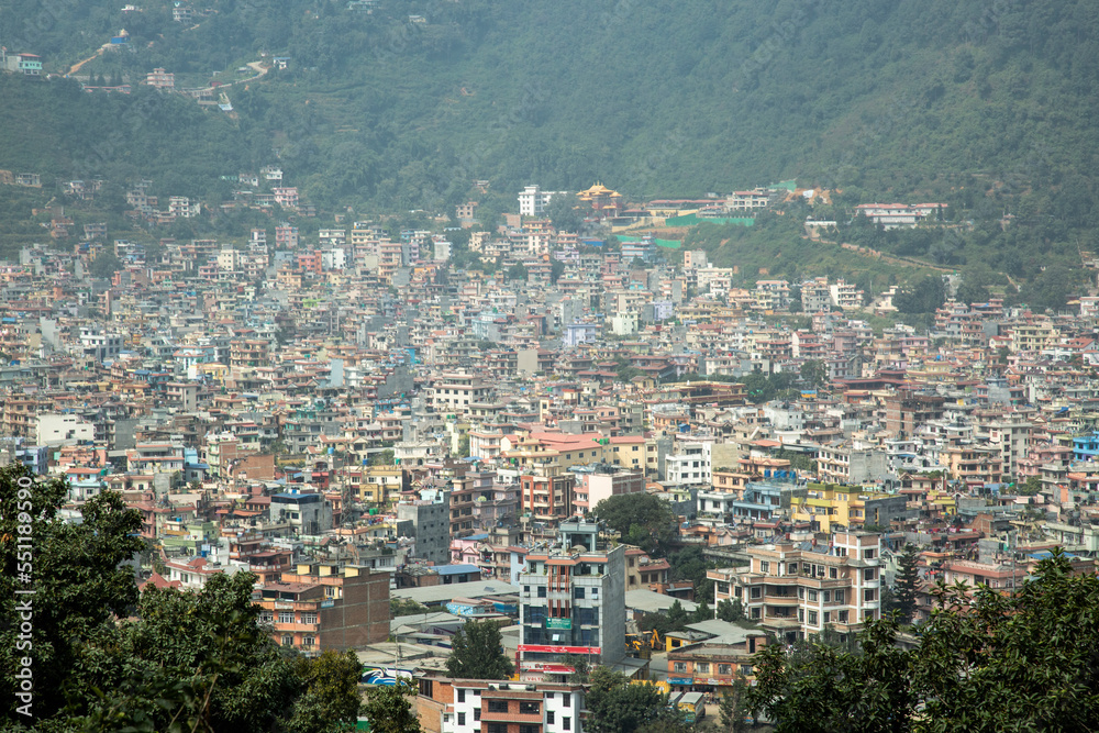 view of the city Kathmandu