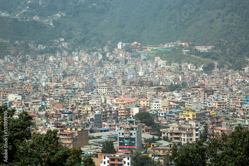 view of the city Kathmandu