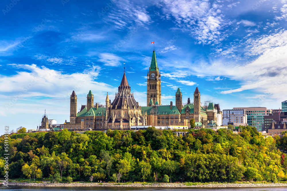 Fototapeta premium Canadian Parliament in Ottawa
