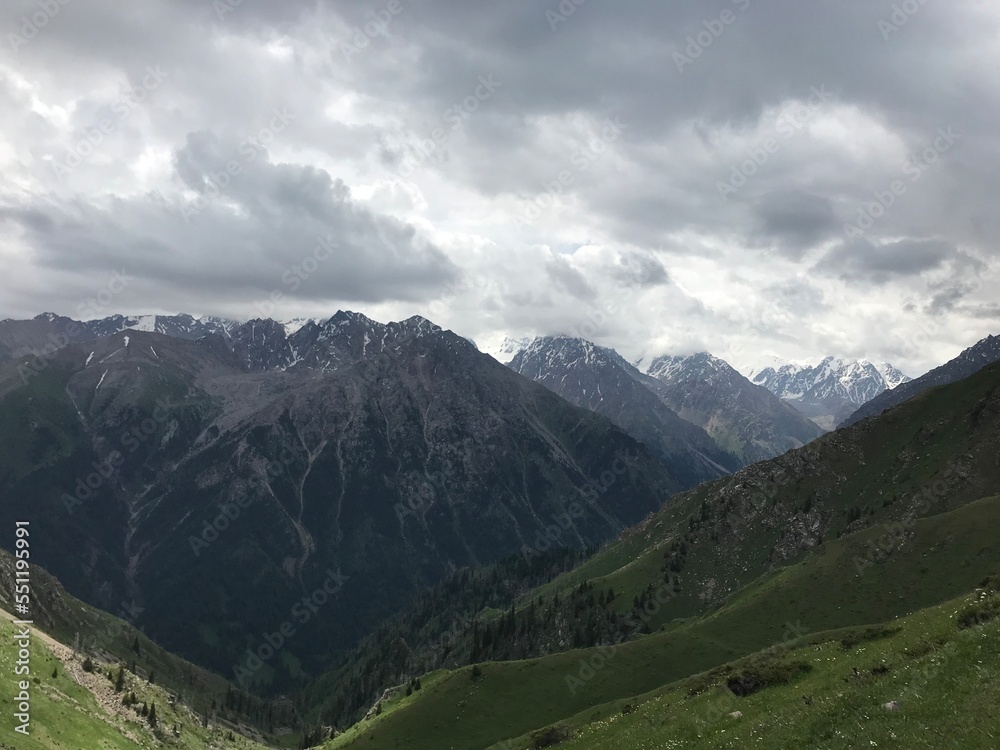 Obraz premium Landscape in the mountains