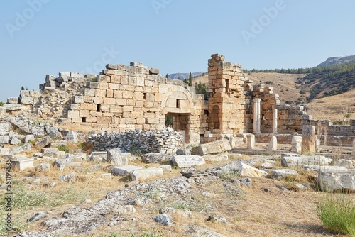 Frontinus Street, the Main Street of Ancient Hierapolis