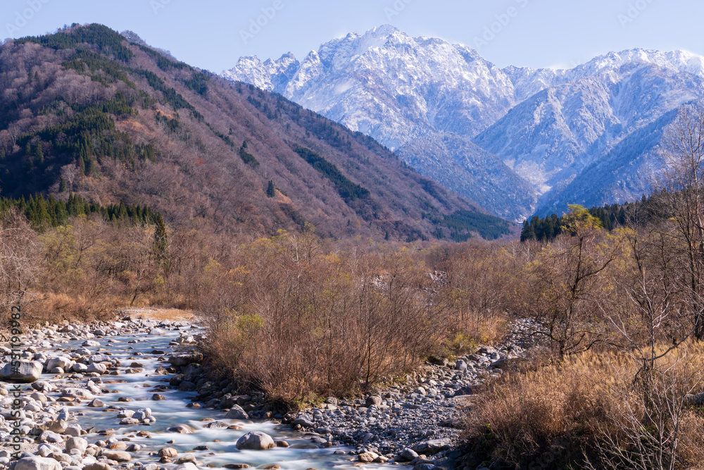 剱岳　早月川　富山県　日本