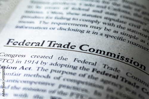 Federal Trade Commission FTC written in business law textbook