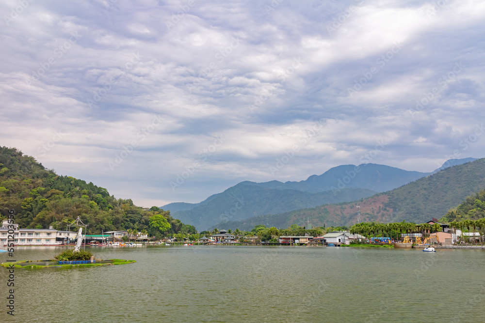 Beautiful landscape around the Liyutan