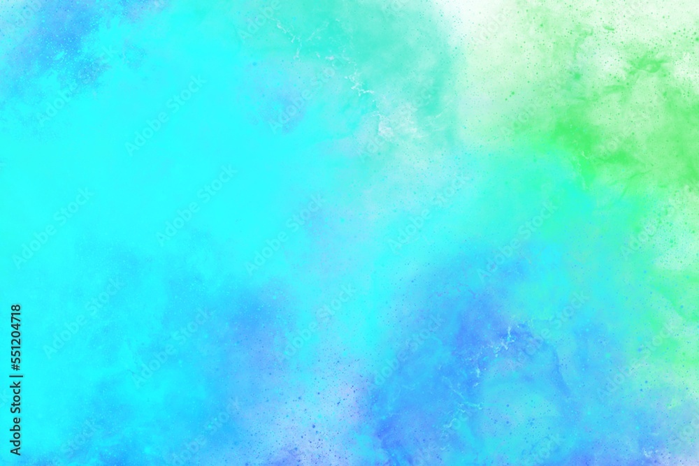 Hintergrund / Background / Overlay - blau grün - marmoriert verwaschen wischen ~ Vorlage/ Template