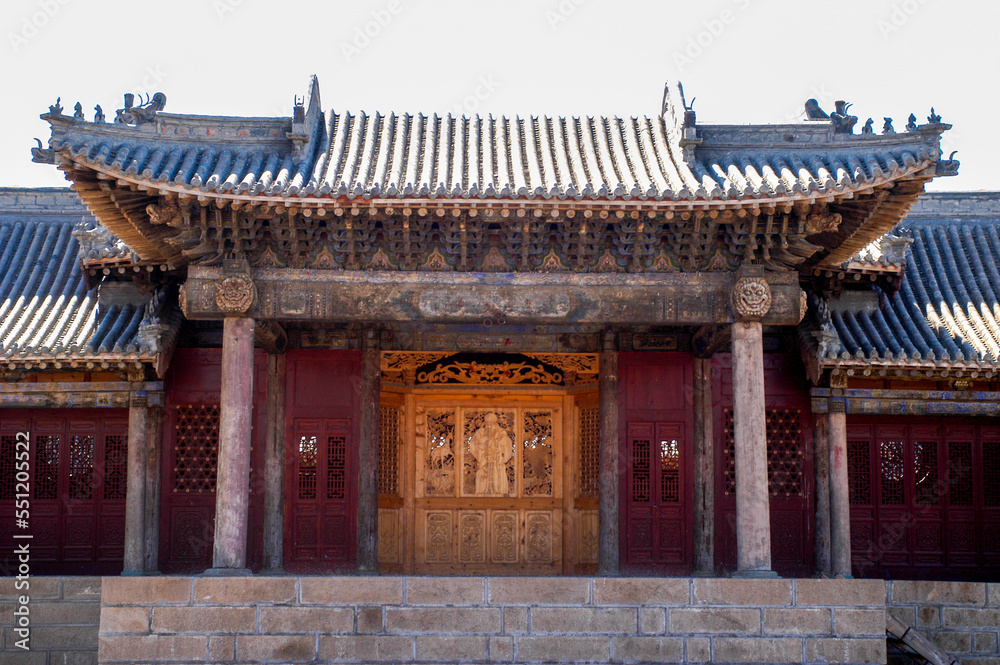 Duolun Shanxi Guild Hall in Inner Mongolia, China, built in 1745, raised by merchants from Shanxi at that time, is the national key protected cultural relics.
Duolun Shanxi Guild Hall in Inner Mongolia, China, built in 1745, raised by merchants from Shanxi at that time, is the national key protected cultural relics.