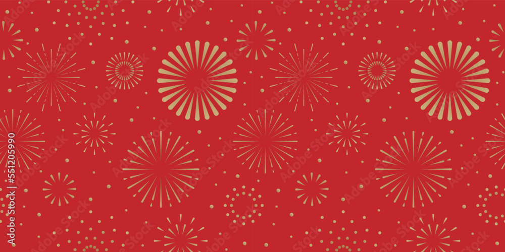 firework pattern design, happy new year
