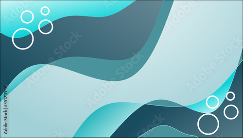 abstract blue background with waves