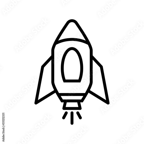 rocket ,icon, design, flat, style, trendy, collection, template