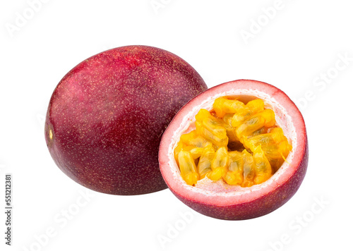 Passion fruit on transparent png