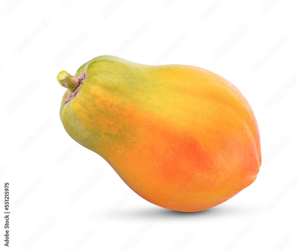 ripe papaya fruit isolated on transparent png ripe papaya fruit isolated on transparent png