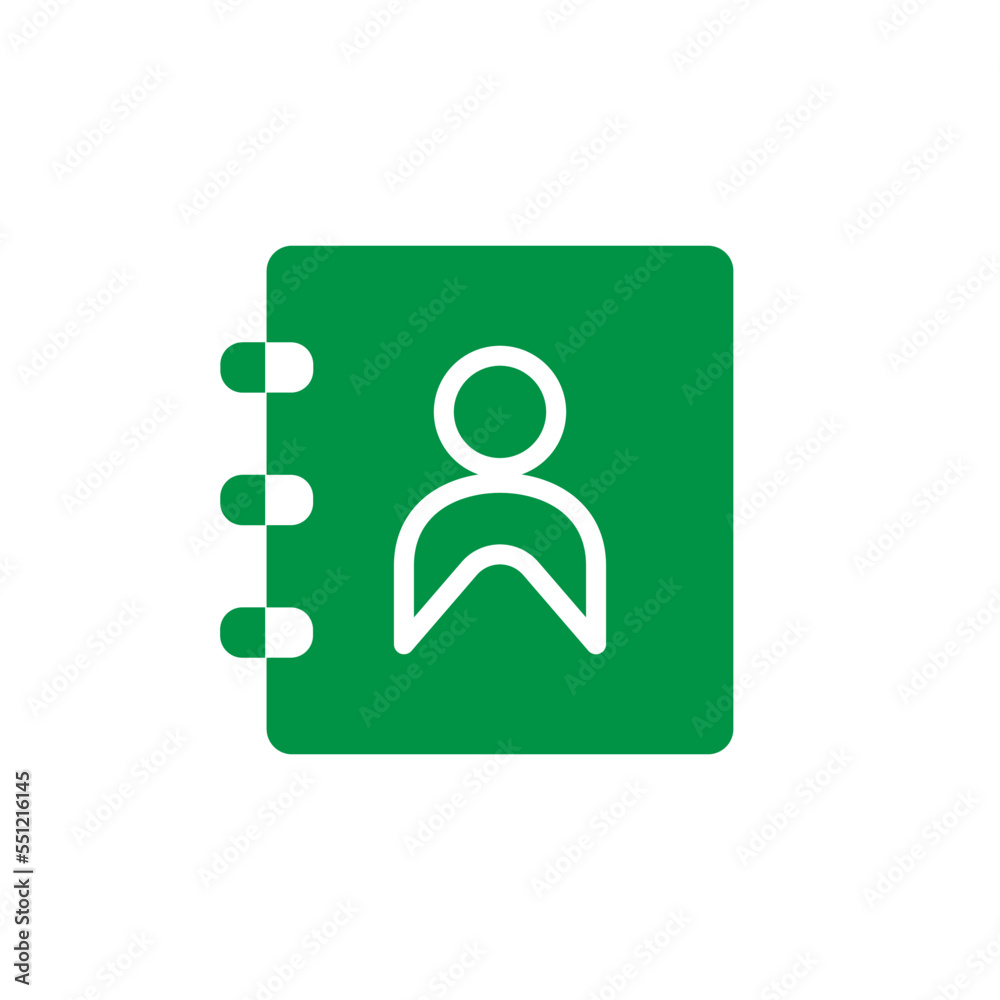 address book, color ,icon, design, flat, style, trendy, collection, template address book, color ,icon, design, flat, style, trendy, collection, template