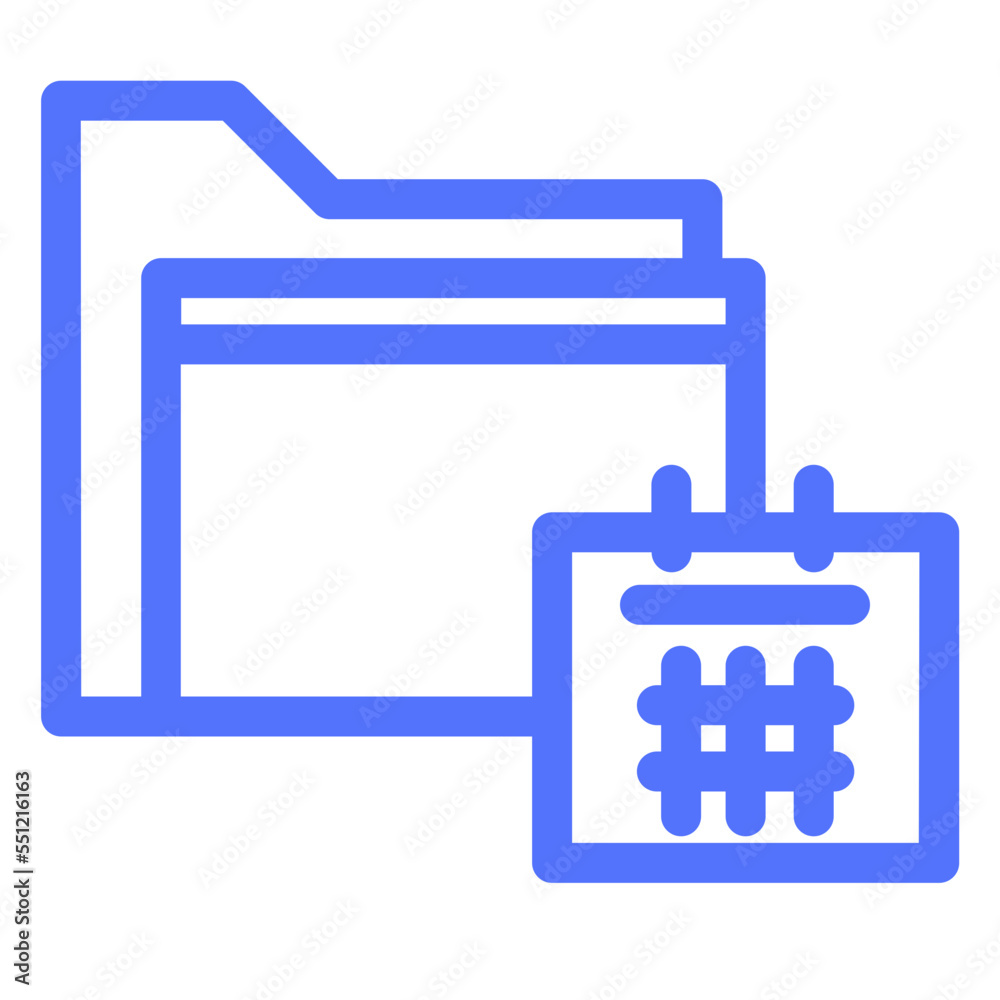 Folder Archive File Directory Calendar Date Schedule Icon Folder Archive File Directory Calendar Date Schedule Icon