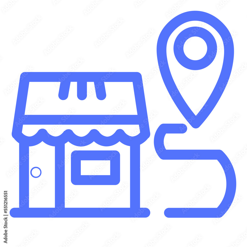 Food Delivery Route Gps Location Navigation Map Icon Food Delivery Route Gps Location Navigation Map Icon