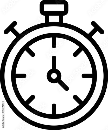 Stop watch Vector Icon Design Illustration