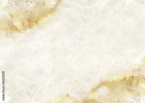 金箔と和紙の和風背景