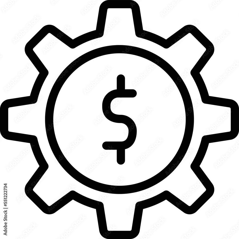 Cog wheel Vector Icon Design Illustration Cog wheel Vector Icon Design Illustration