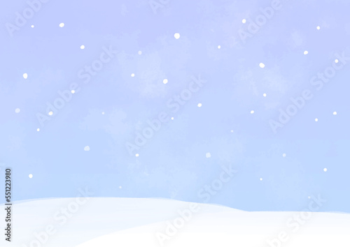 雪原 横長 © AKO
