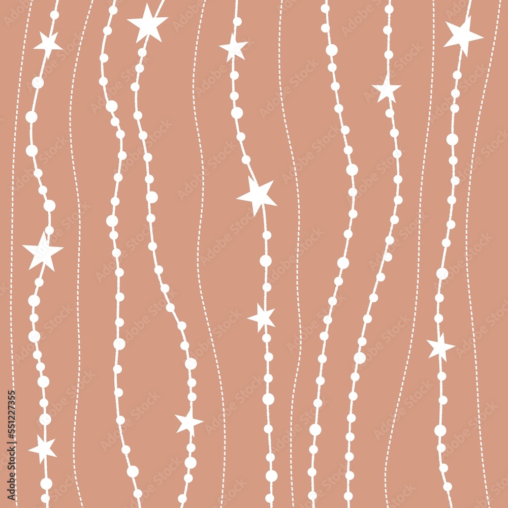 Fototapeta premium Star Seamless Pattern